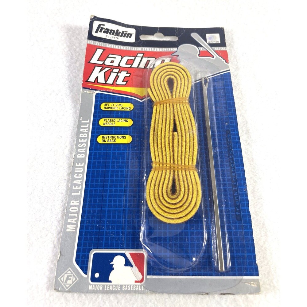 Franklin No. 1976 Lacing Kit 4ft Rawhide Lacing & Needle‎ Major League Baseball